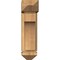 Ekena Millwork Westlake Arts and Crafts Rough Sawn Bracket w/ Offset Brace, Western Red Cedar, 6"W x 14"D x 22"H BKT0604X14X22WTL03RWR - alternate 4